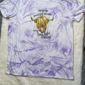 T shirt with sublimation print of